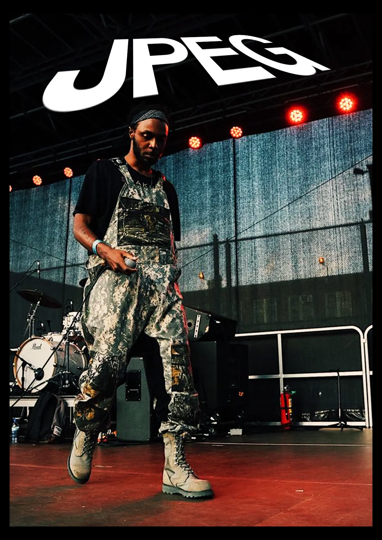 Den kritikerrosade producenten och rapparen JPEGMAFIA.